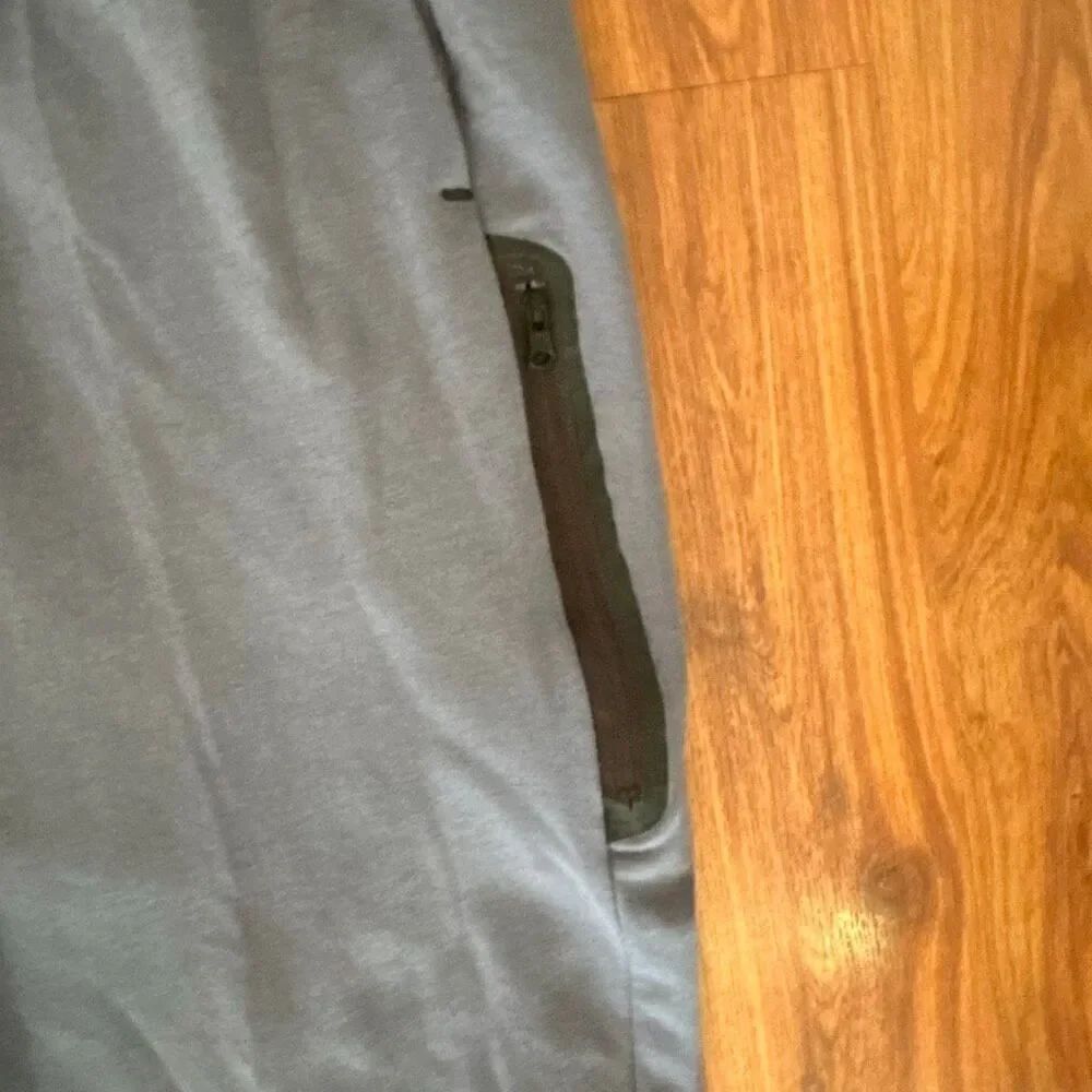 Old Navy active dynamic fleece gray/blue joggers size m men's - Picture 2 of 4